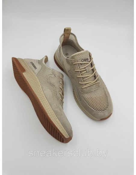 Кроссовки мужские Strobbs перфорированные /легкие/ летние /повседневные